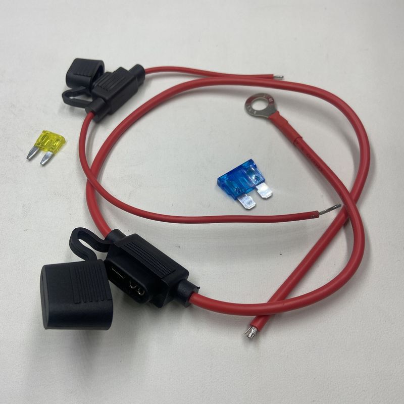 Schiffe Fahrzeug Sicherungshalter mit Draht, kleiner/mittlerer 5A 10A 15A 30A 40A Sicherungsstreifen