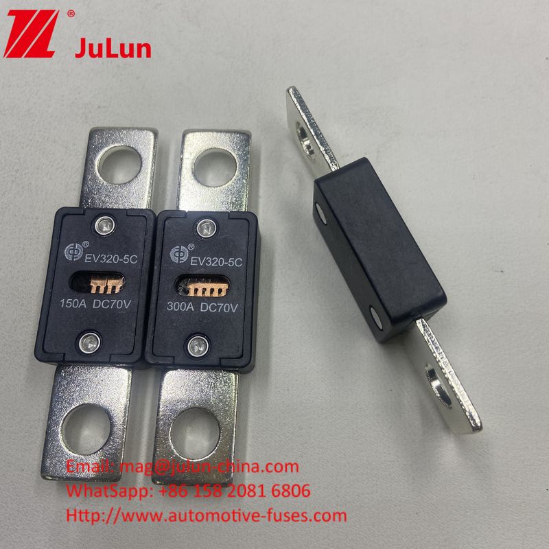 EV320-5C 500A 70VDC SINOFUSE GB/T31465.5-2015 Zertifizierte tragbare EV-Ladegeräte-Schutzschutzlücke mit Gleichspannungsschutzlücke für EV-HEV-Schutz