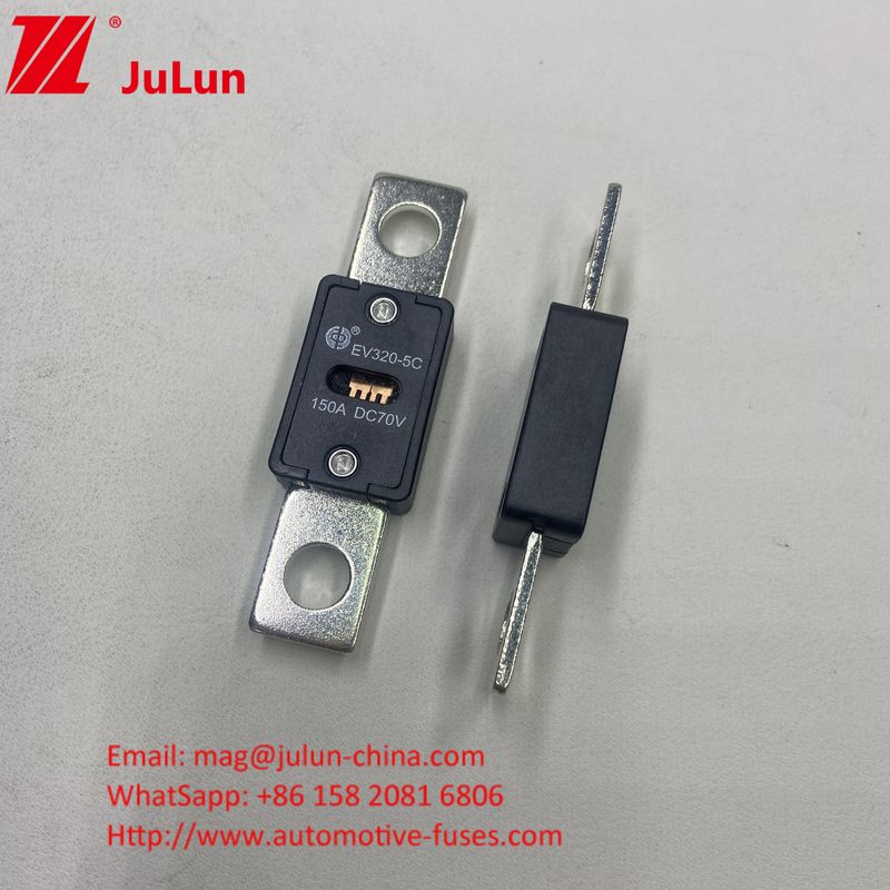 51 mm Lochentfernung EV320-5X 125A 70VDC Keramische Autoschutzschirme mit GB/T31465.5-2015 Zertifizierung und 70VDC Nennspannung