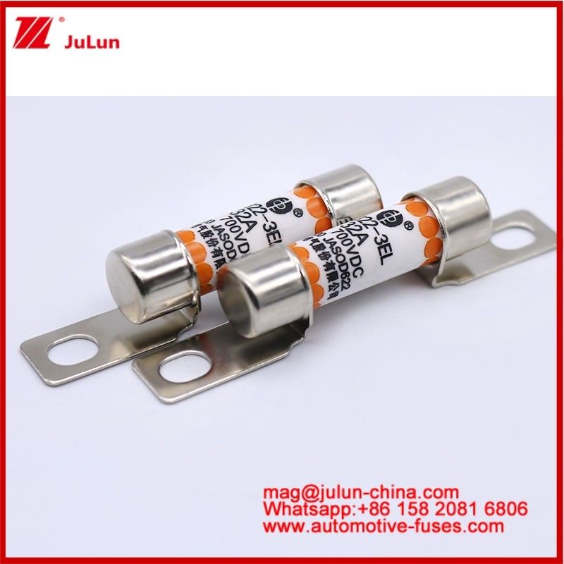 EV322 3EL 32A DC700V Tubulierte keramische Sicherung Kompakte Größe Hohe Nennstrom-Kurzschlussschutz
Hohe Bruchkapazität bei 100 Vdc/125 Vdc
