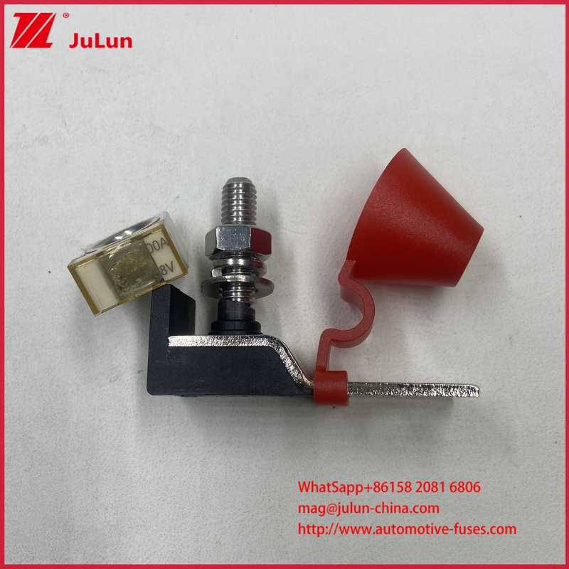 Sicherungshalter Auto MRBF-Anschluss-Sicherungsblock-Kit Einzelbolzen 5/16" (M8) Kompakte Marine-Batteriesicherung