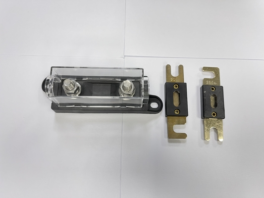 Großer Strom ANL verstopfen Auto-im Audio- Sicherungs-Halter PA66 Messing-Tin Plating