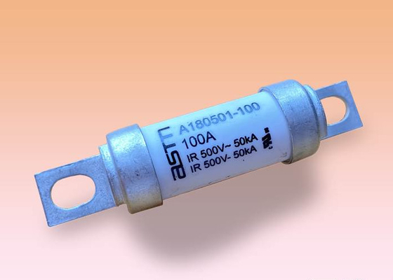 Schnelle fungierende 100 Wechselspannungs-weiße Farbe der Ampere-Auto-Sicherungs-500v für Elektronik