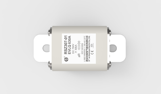 Ausgezeichnete keramische schnelle Sicherung RSZ307-01-EVLQ 630A 750VDC DC-Leistungs-EV