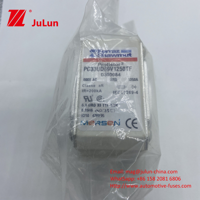 Ferraz D300084 Keramikfahrzeug Sicherungen 1250A 690V 200KA DC Fehlerstrom