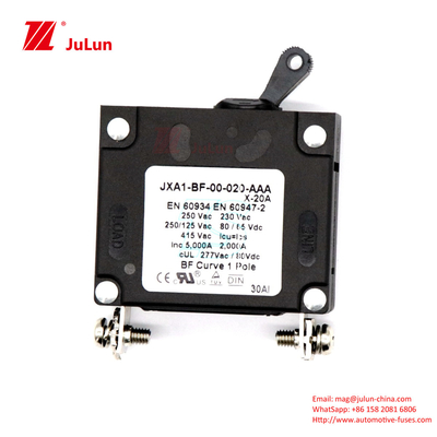 20A Marine Current Overload Protector Rese Breaker Reset Toggle Typ Winch Sound Schaltkreislaufbrecher 40A AC DC