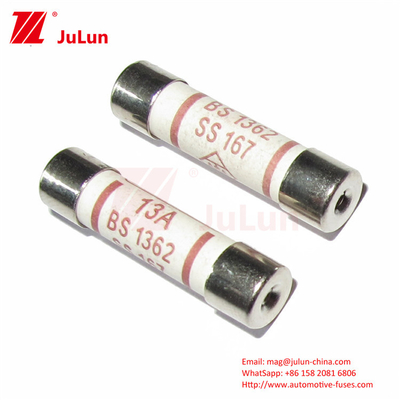 Leistung BS1362 B6*25mm Keramikfahrzeug Sicherungen für elektrische Strom 3A 5A 7A 10A 13A 20A
