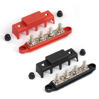 Schwarze Marine-Basse 4 Knoten-Kreuzungsblock mit Abdeckung M8 Bolt