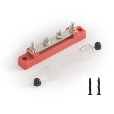 Wohnmobil Lkw Marine Boot heiß rot 3/8 'Stud Bus Bars Terminal Block Batterie Busbar für Maschinenwagen
