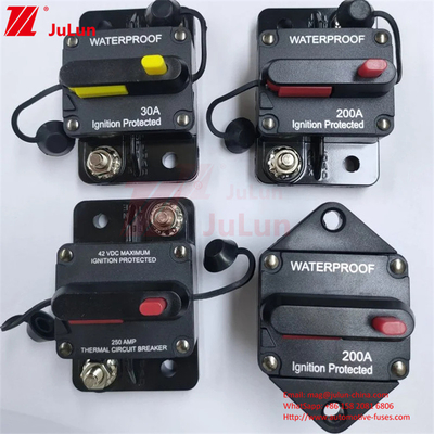 300A RV-Schaltkreislaufschalter 48V Motor Sicherung Inverter Marine Überlastschutz Setzschalter