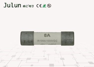 8 Schnitt-bleifreies Material DCs Amperekeramischer Hochspannungssicherungs-10x38mm 1000v schneller