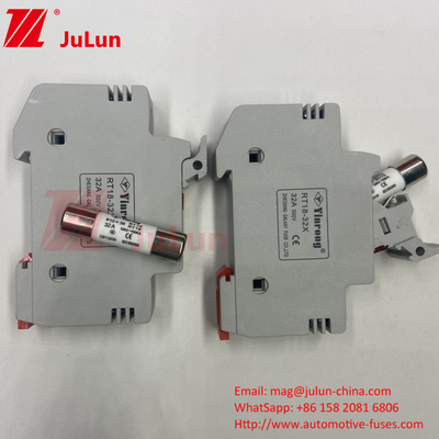 10A-63A Zylindrische Sicherung zum Schutz der Solarenergiesysteme Solar DC 1000V PV Sicherungen 6A 10A 15A 20A 25A 30A Hochspannung