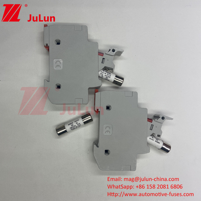 20A Solar PV Sicherungshalter mit Sicherung für Photovoltaik Bus Box Nqqk RT16D-00 TPS Gleichstrom 80V 250A Solarenergie Sicherung