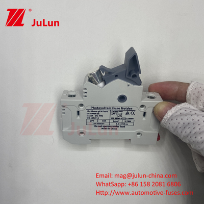 AC RT18-32X Sicherungshalter Sicherungshalter 10x38MM 500V Schnellblaskeramik RO15 RT18 DIN Rail Moun Einfach Sicherungshalter