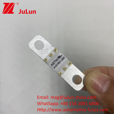 A121601-250A A121601-200A ASTM Kupfer Automotive Blade Fuse für Hochstrom-EV-Energiespeicherbatterie