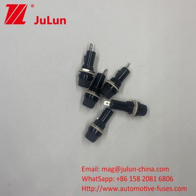 Knopf Typ Auto Sicherung Halter Rohr Steckdose für 6 * 30mm Versicherung Panel Mount