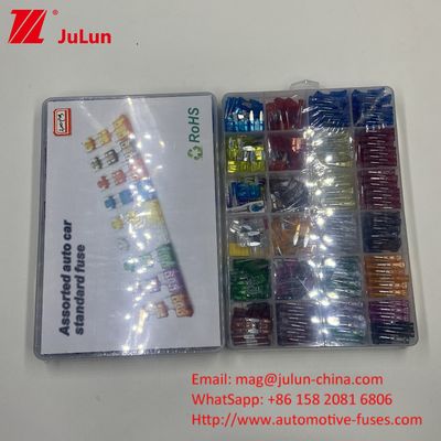 Autos SUVs 0287 0299 60A 32V Automobil Elektronik Blatt Autoschutzschutzschutzschutz PA66 Messing