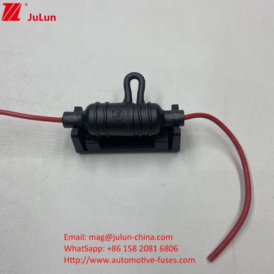 10*38mm zylindrische Sicherungen wasserdicht IP68 Inline Sicherungshalter Abdeckung mit UL Draht für