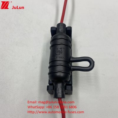 10x38mm 5x20mm 6x30mm Inline Sicherungshalter Wasserdicht Außenstaubdicht PA66 Gehäuse für Straßenlicht Bühnenbeleuchtung