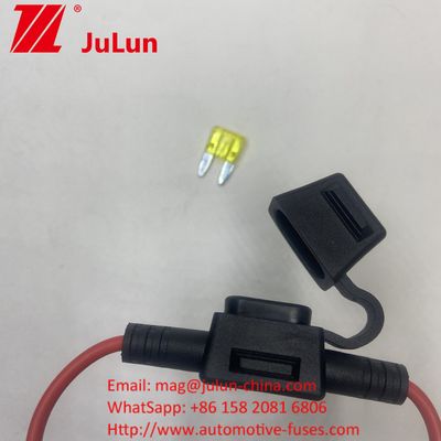 Fahrzeug Sicherungshalter Fahrzeug 16 Gauge Fahrzeug Mini Standard Atm Atc Blade Auto Sicherungshalter wasserdichte Sicherungshalter