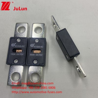 EV320-5C 500A 70VDC SINOFUSE GB/T31465.5-2015 Zertifizierte tragbare EV-Ladegeräte-Schutzschutzlücke mit Gleichspannungsschutzlücke für EV-HEV-Schutz