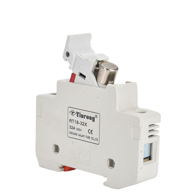 PV 1500V 32A Keramikzylinder Sicherung mit hoher Bruchfähigkeit Sicherungshalter für Niederspannung erfüllt IEC Sicherheitsnormen