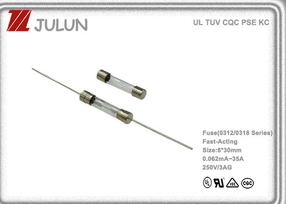 schnelle verantwortliche Sicherung 50mA 0.05A 250V 5*20mm mit keramischem Rohr